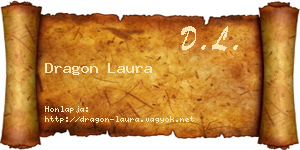 Dragon Laura névjegykártya